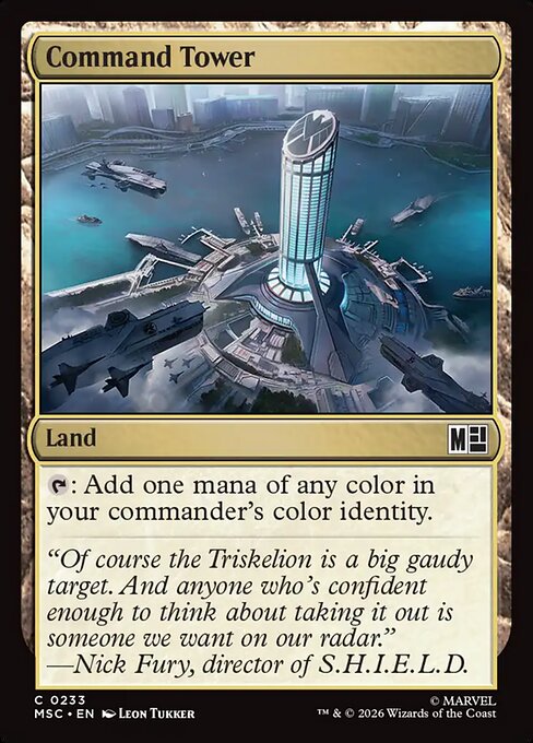 Command Tower Magic: The Gathering card