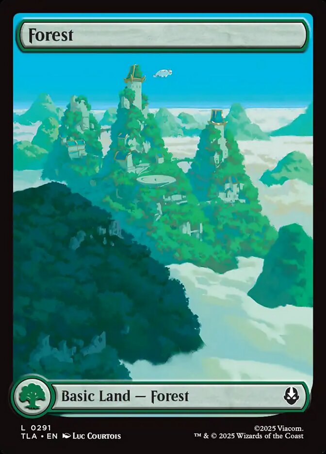Forest Magic: The Gathering card