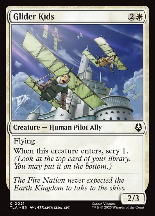 Glider Kids Magic: The Gathering card