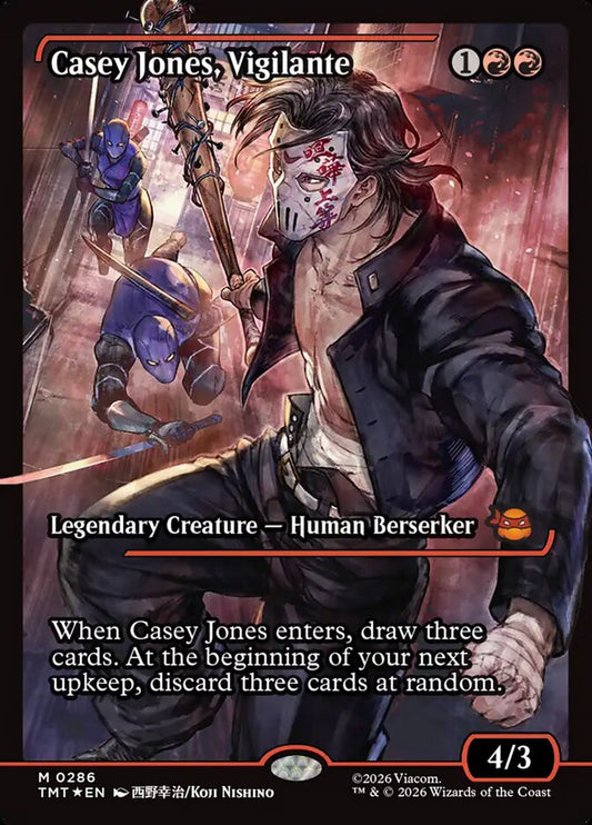 Casey Jones, Vigilante card image