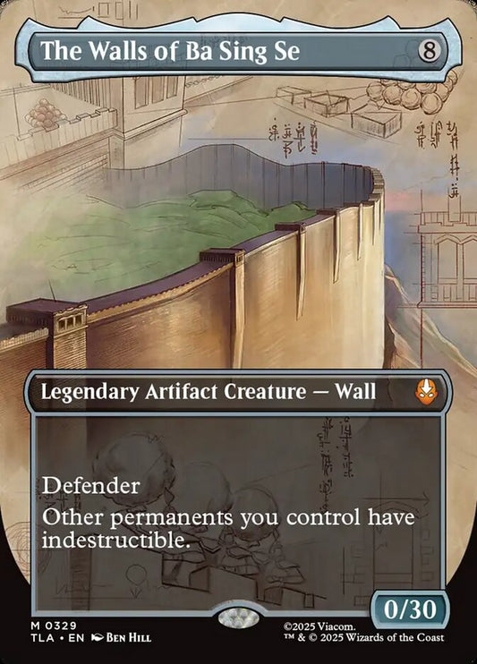 The Walls of Ba Sing Se Magic: The Gathering card