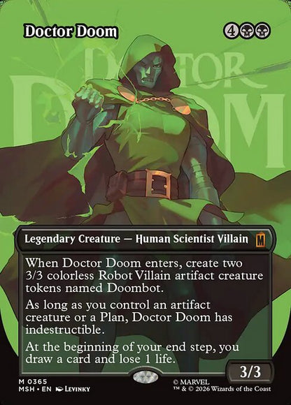 Doctor Doom Magic: The Gathering card