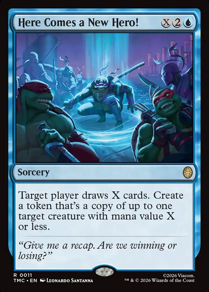 Here Comes a New Hero! card image