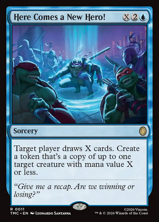 Here Comes a New Hero! card image