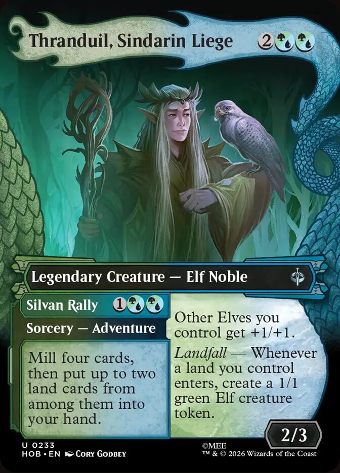 Thranduil, Sindarin Liege // Silvan Rally card image