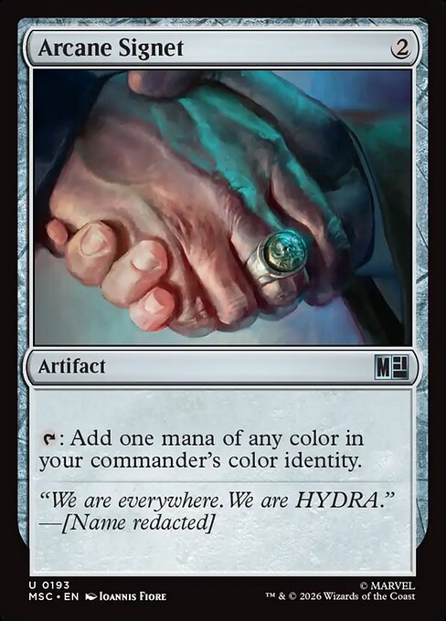 Arcane Signet Magic: The Gathering card