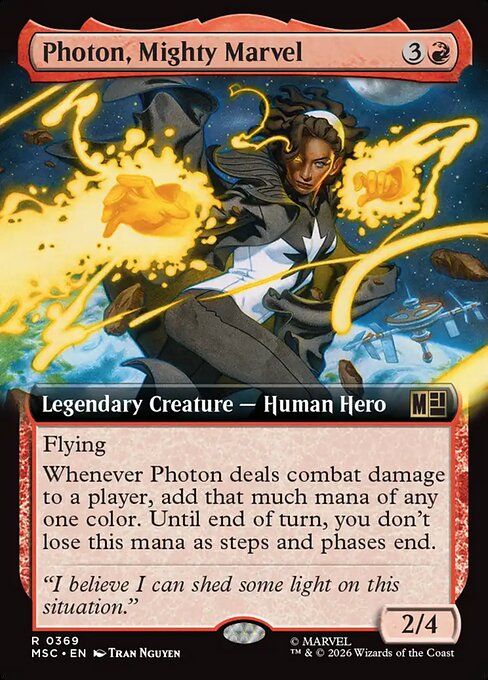 Photon, Mighty Marvel Magic: The Gathering card