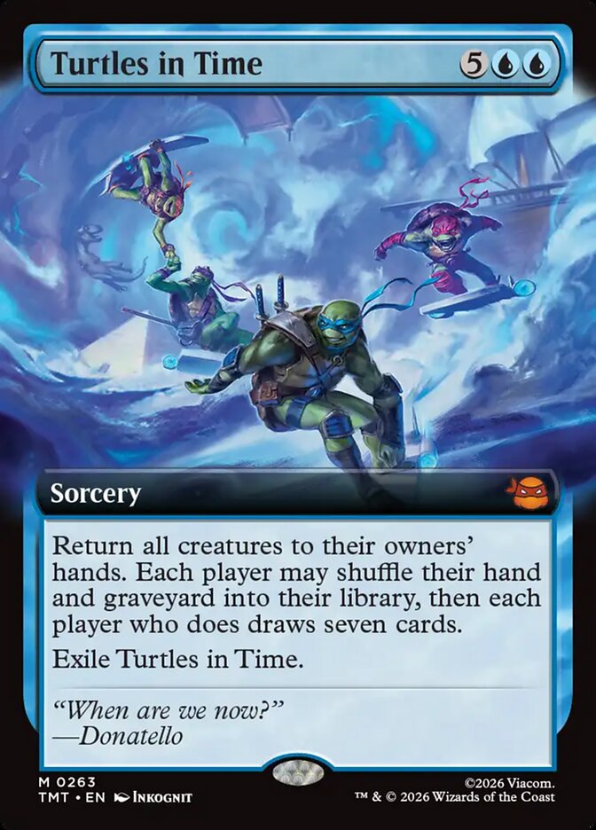 Turtles in Time card image