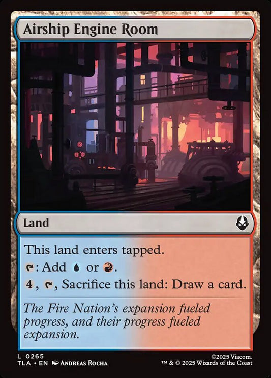 Airship Engine Room Magic: The Gathering card