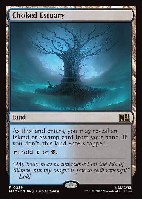 Choked Estuary Magic: The Gathering card