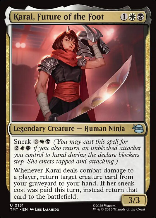 Karai, Future of the Foot card image