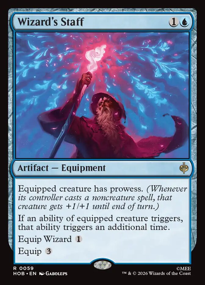 Wizard's Staff card image