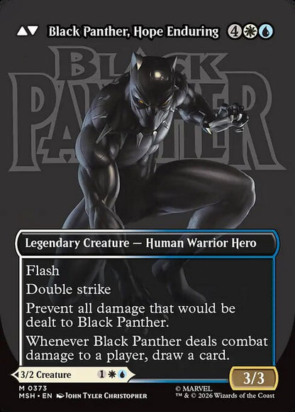 Black Panther, Hope Enduring Magic: The Gathering card