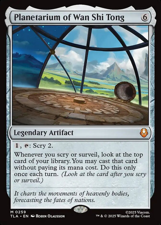 Planetarium of Wan Shi Tong Magic: The Gathering card