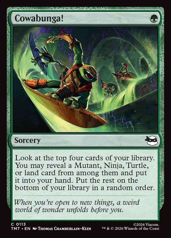 Cowabunga! card image