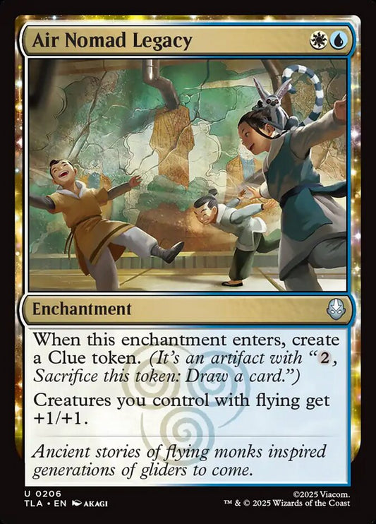 Air Nomad Legacy Magic: The Gathering card