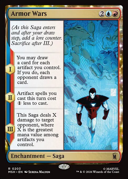 Armor Wars Magic: The Gathering card