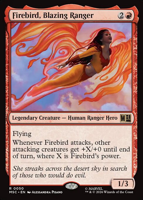 Firebird, Blazing Ranger Magic: The Gathering card