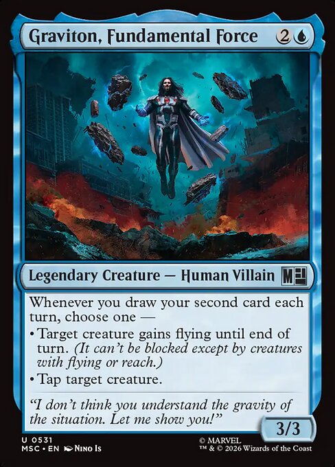 Graviton, Fundamental Force Magic: The Gathering card