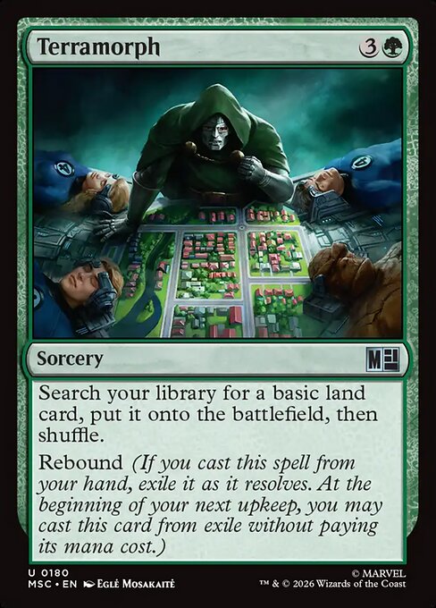 Terramorph Magic: The Gathering card