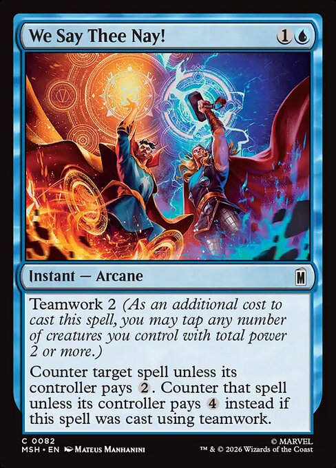 We Say Thee Nay! Magic: The Gathering card