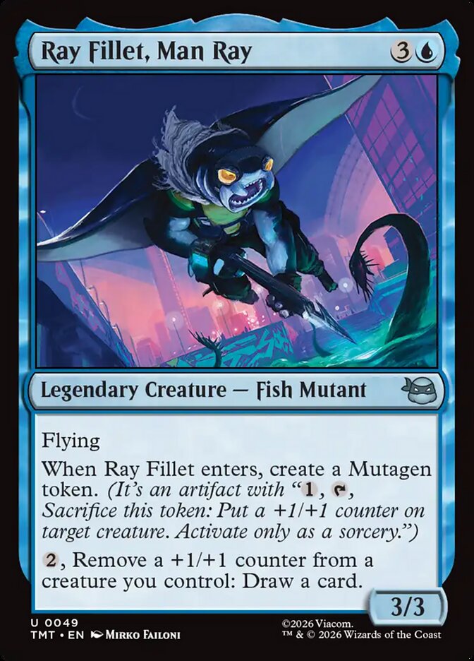 Ray Fillet, Man Ray card image