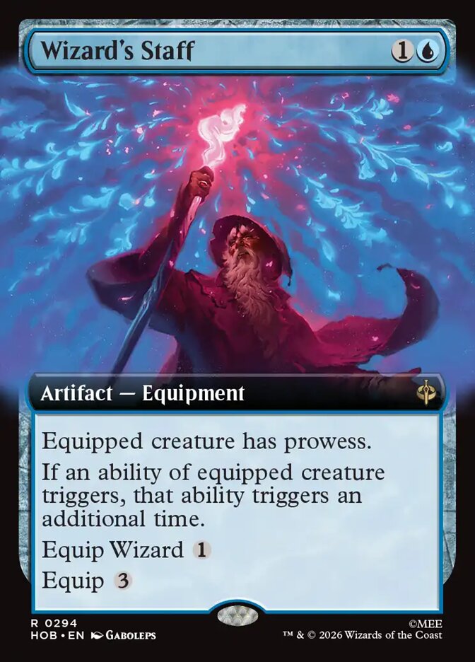 Wizard's Staff card image