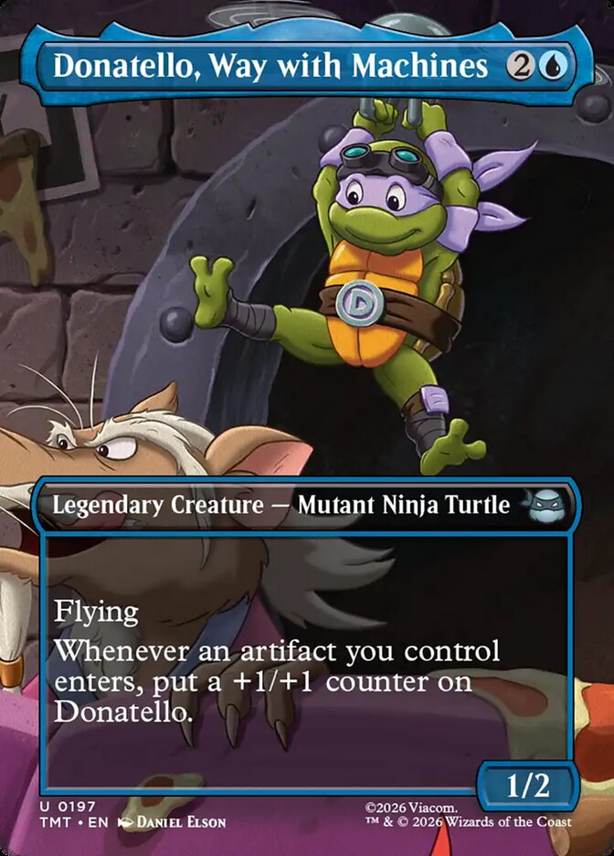 Donatello, Way with Machines card image
