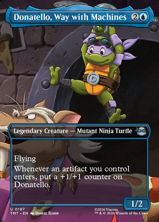 Donatello, Way with Machines card image