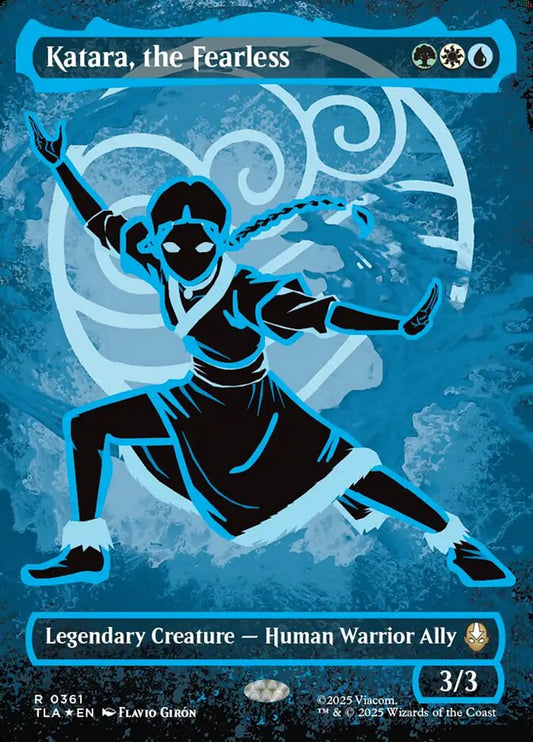 Katara, the Fearless Magic: The Gathering card