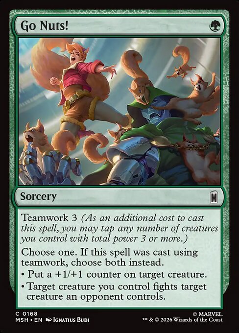 Go Nuts! Magic: The Gathering card