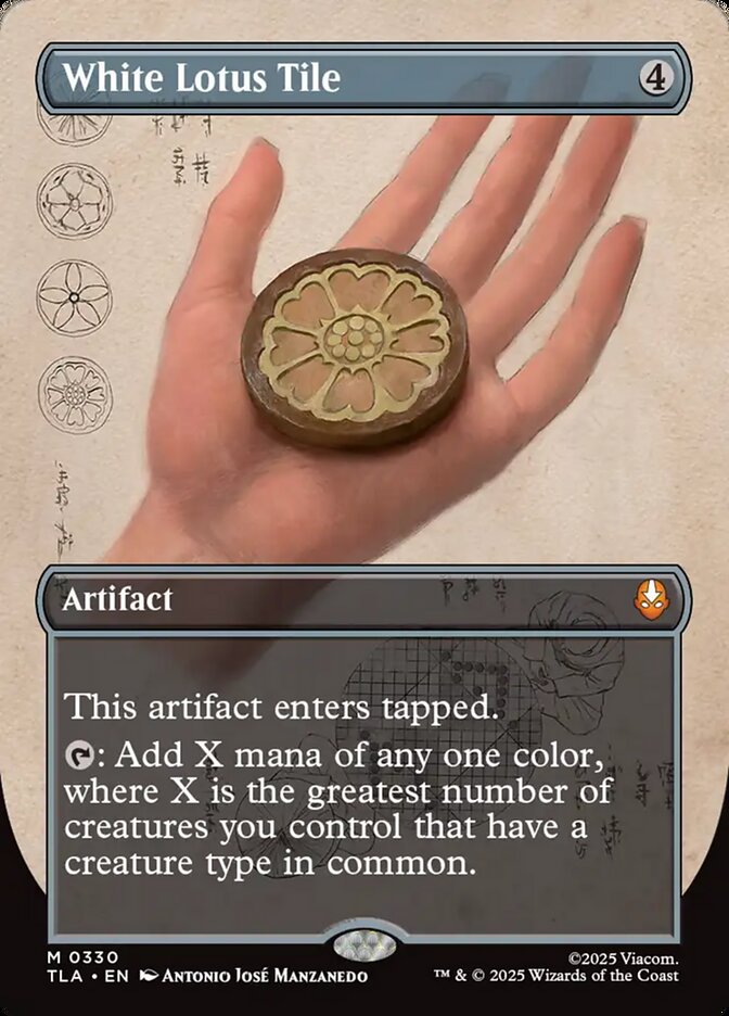 White Lotus Tile Magic: The Gathering card