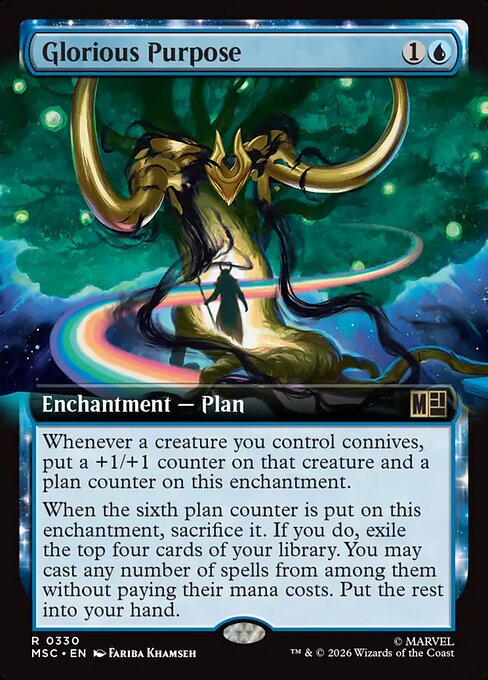Glorious Purpose Magic: The Gathering card