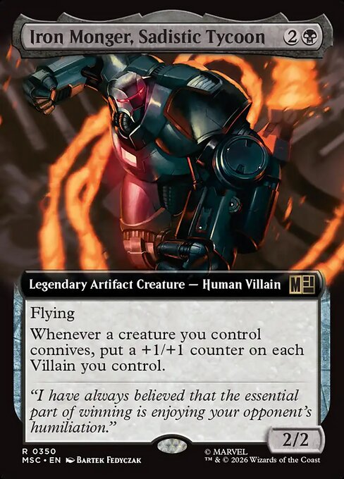 Iron Monger, Sadistic Tycoon Magic: The Gathering card