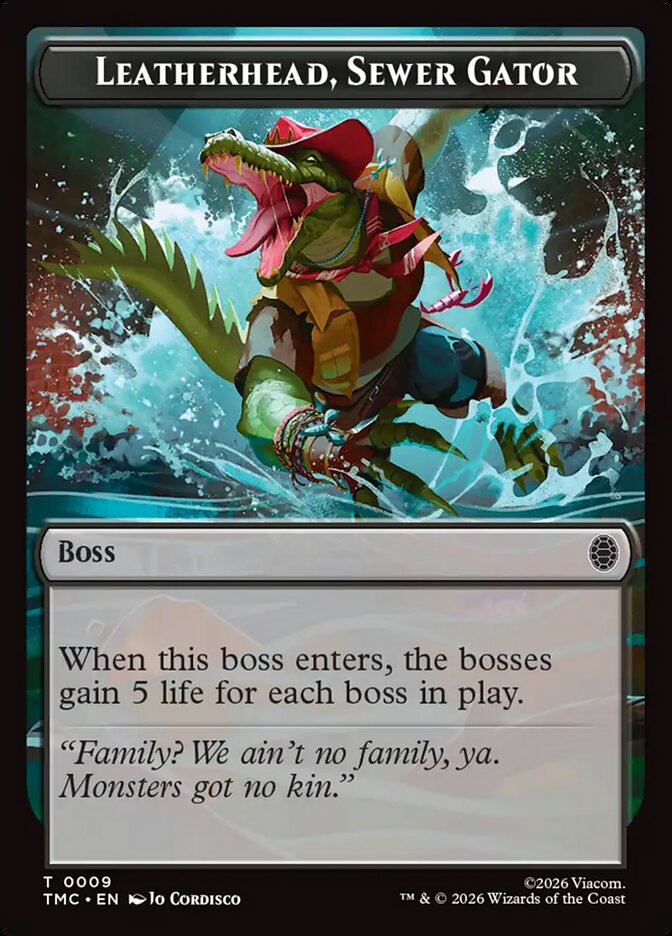 Leatherhead, Sewer Gator card image