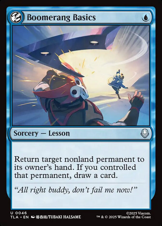 Boomerang Basics Magic: The Gathering card