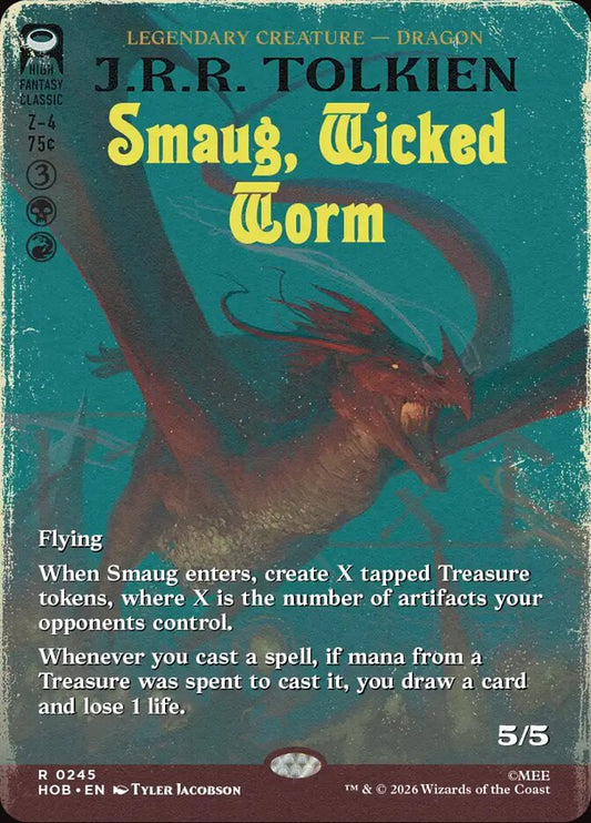 Smaug, Wicked Worm card image