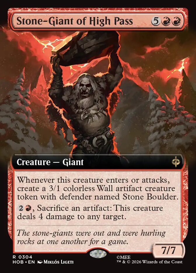 Stone-Giant of High Pass card image