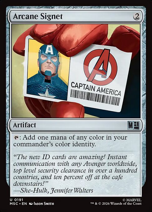 Arcane Signet Magic: The Gathering card