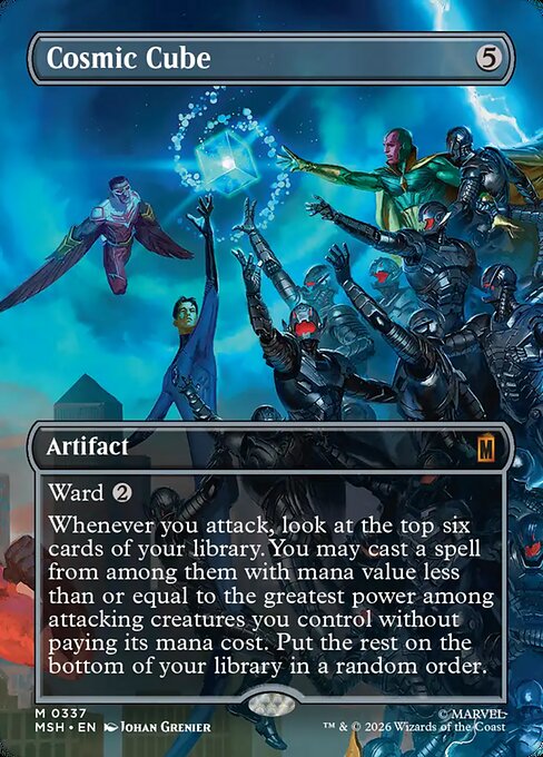 Cosmic Cube Magic: The Gathering card