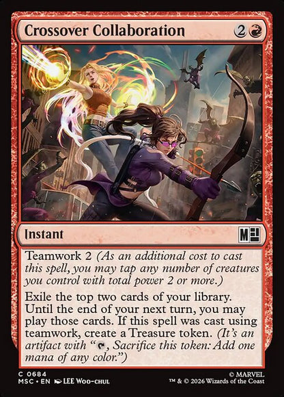 Crossover Collaboration Magic: The Gathering card