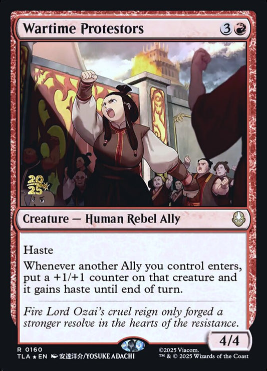 Wartime Protestors card image