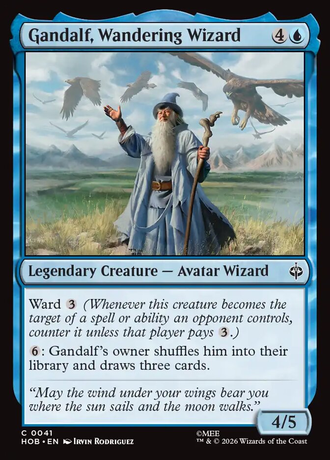 Gandalf, Wandering Wizard card image
