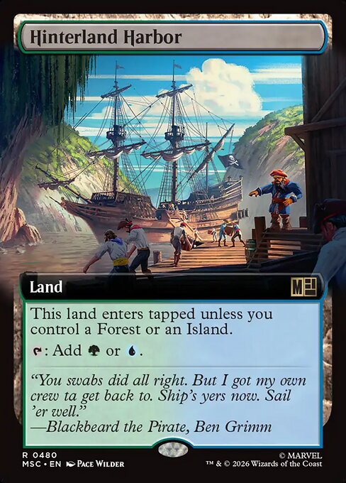 Hinterland Harbor Magic: The Gathering card