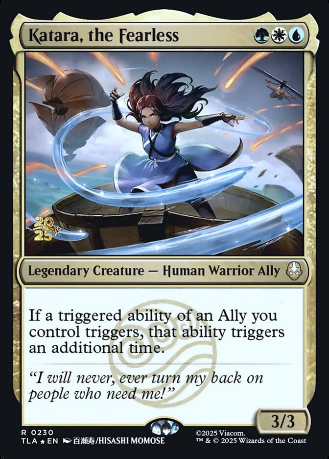 Katara, the Fearless card image