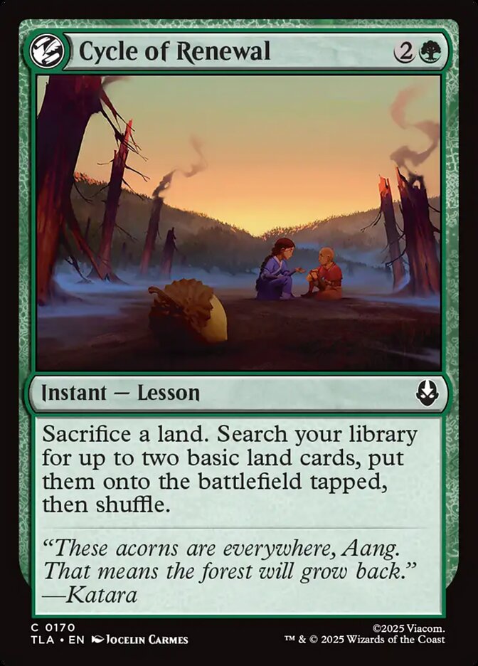 Cycle of Renewal Magic: The Gathering card