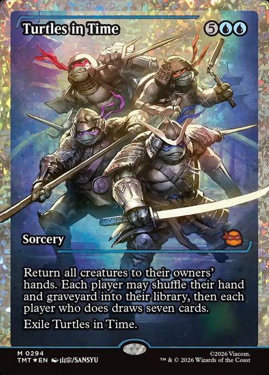 Turtles in Time card image