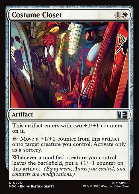 Costume Closet Magic: The Gathering card