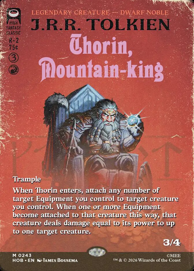 Thorin, Mountain-king card image
