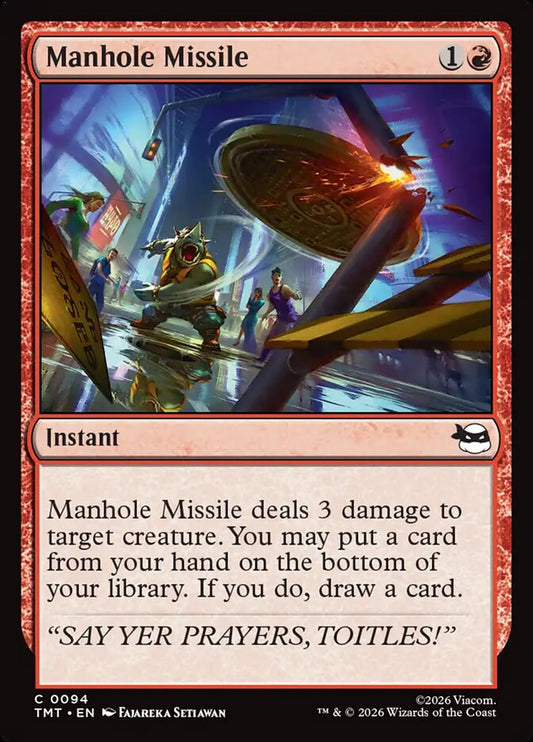 Manhole Missile card image